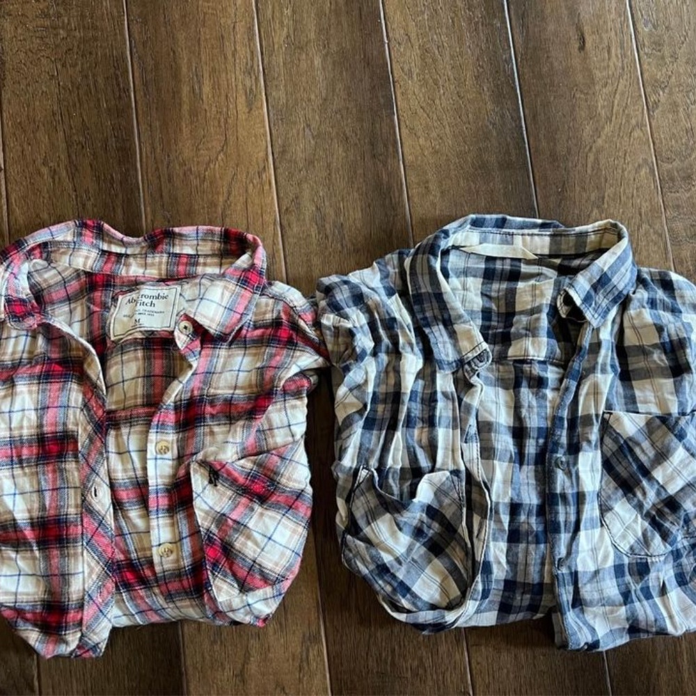 Women’s Flannels - Abercrombie and Fitch and Vanilla Star